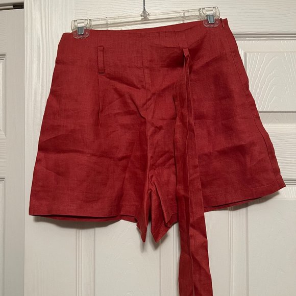 CORAL Etophe Studios Linen Blazer Short Set - Picture 2 of 4